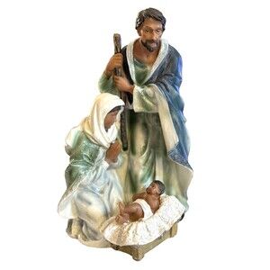 Love Light Nativity Set Mary Joseph Jesus Christmas Rare item NEW